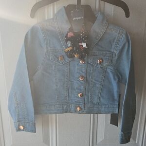 NWT Blue Denim Kids Jacket, Toddler size 4